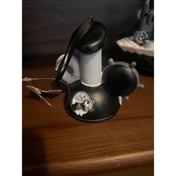 Disney Steamboat Willie Mouse Ear Hat Ornament (as is) - Picture 4 of 6
